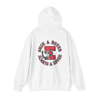 Rover Logo Front / "Once A Rover" Back - Unisex Heavy Blend™ Hooded Sweatshirt