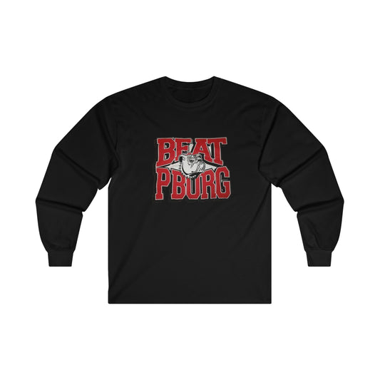 Easton BEAT PBURG Ultra Cotton Long Sleeve Tee (Black)